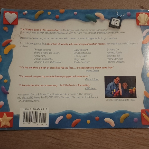 As seen on T.V. The Ultimate Book of Kid Concoctions - Picture 2 of 6